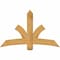 Ekena Millwork Davenport Rough Sawn Timber Gable Bracket, Western Red Cedar, 60"W x 38"H x 2"D x 6"F, 15/12 Pitch GBW060X38X0206DAV00RWR - alternate 1